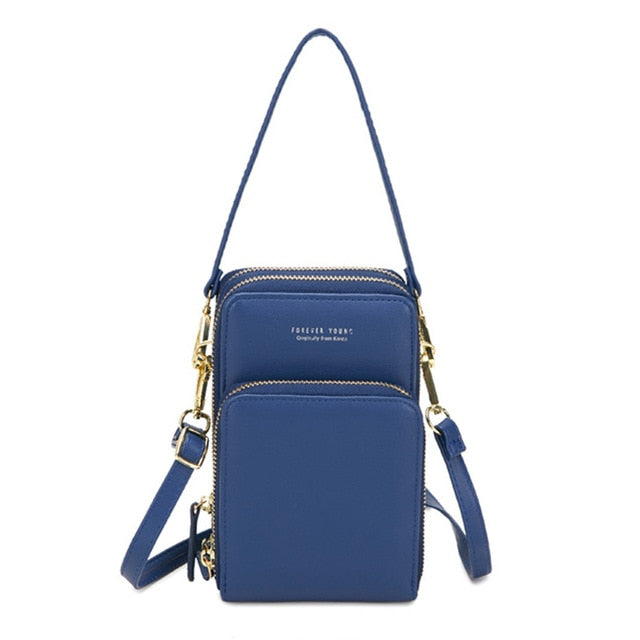 Mini Crossbody Shoulder Bags Women Multi-functional Touchable Cell Phone Pocket Card Purse Ladies Small Bag Female Messenger Bag Mini Crossbody Shoulder Bags Women Multi-functional Touchable Cell Phone Pocket Card Purse Ladies Small Bag Female Messenger Bag